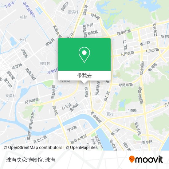 珠海失恋博物馆地图