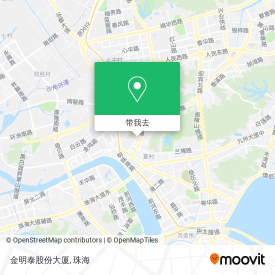 金明泰股份大厦地图