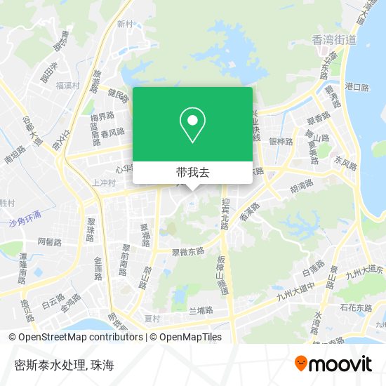 密斯泰水处理地图