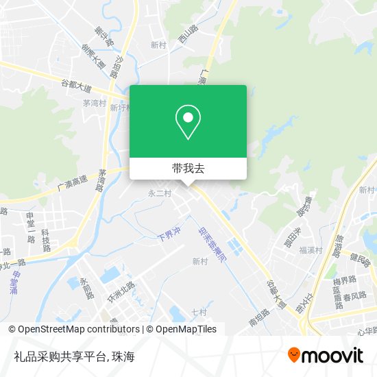 礼品采购共享平台地图