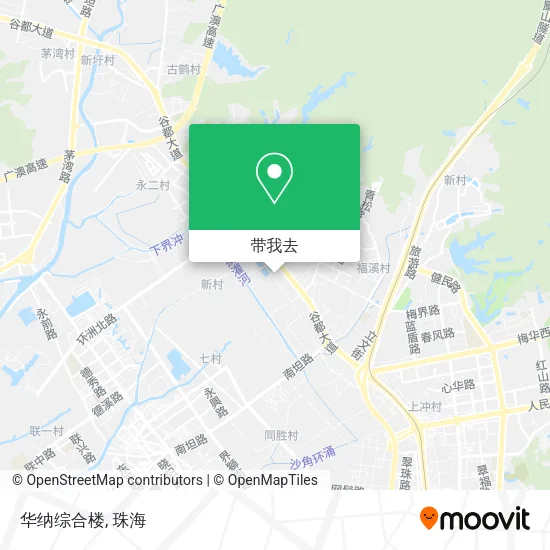华纳综合楼地图
