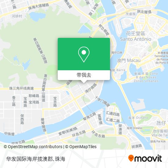 华发国际海岸揽澳郡地图