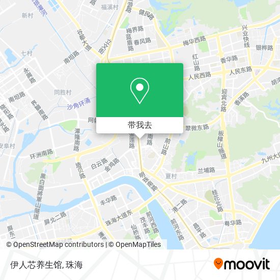 伊人芯养生馆地图