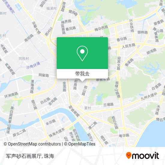 军声砂石画展厅地图