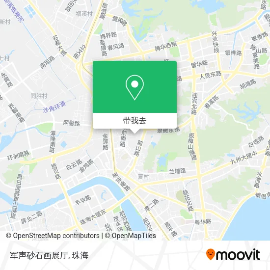 军声砂石画展厅地图