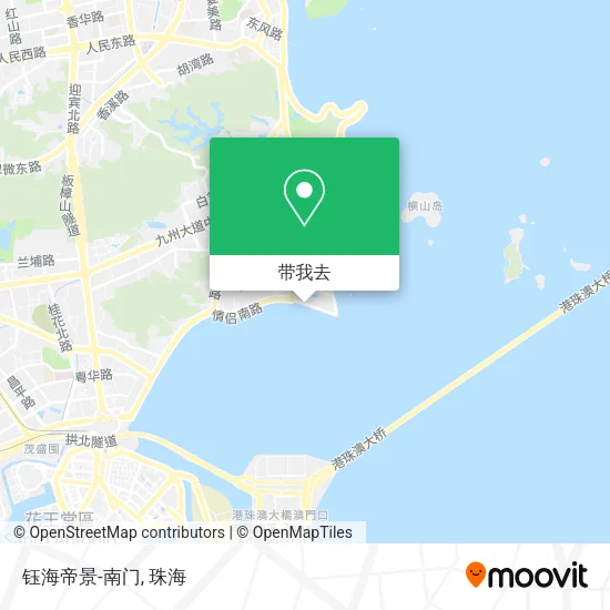 钰海帝景-南门地图