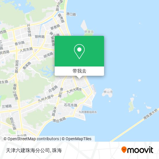 天津六建珠海分公司地图