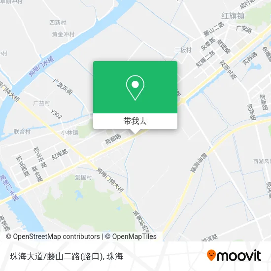 珠海大道/藤山二路(路口)地图