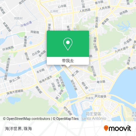 海洋世界地图