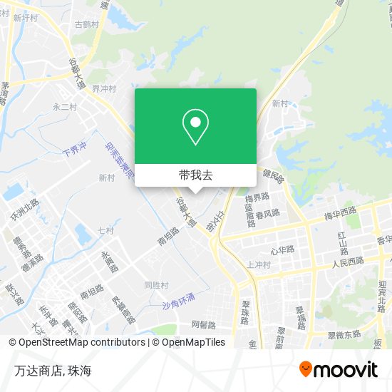 万达商店地图