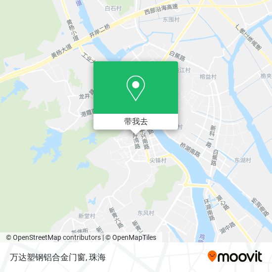 万达塑钢铝合金门窗地图