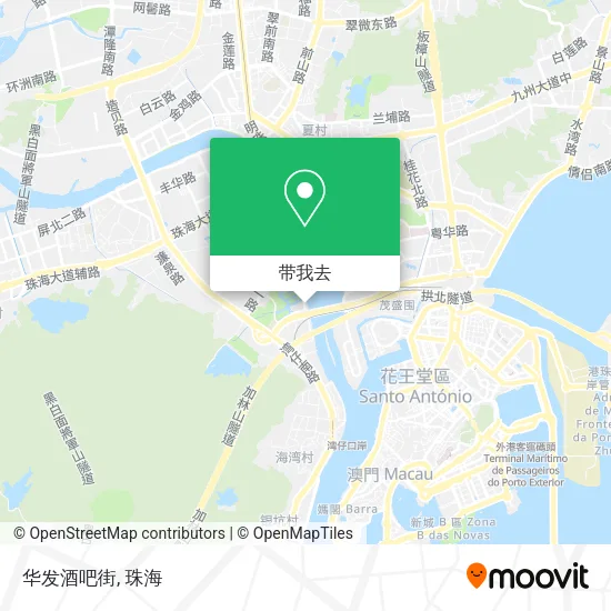 华发酒吧街地图