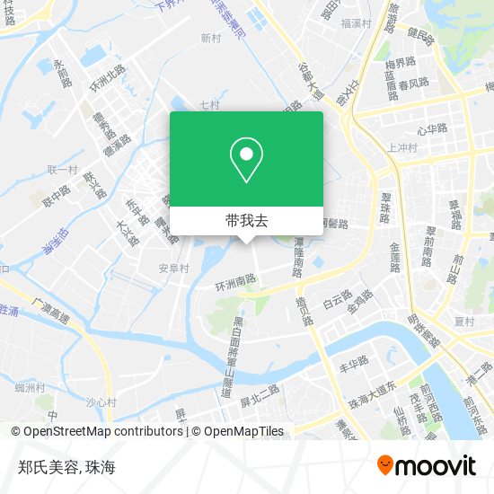 郑氏美容地图