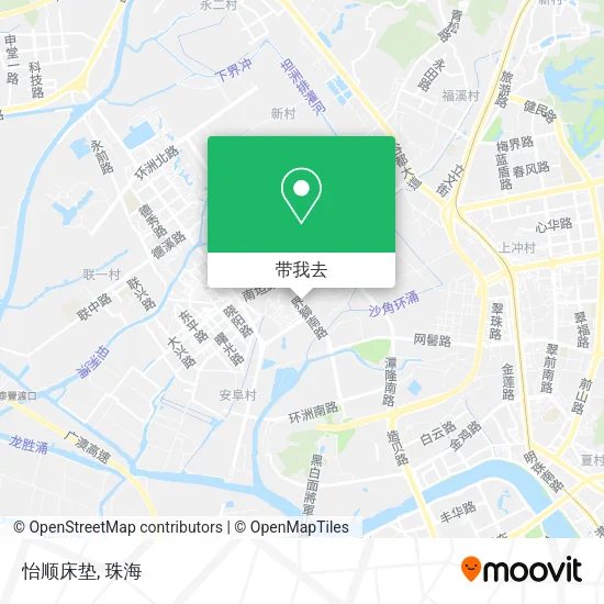 怡顺床垫地图