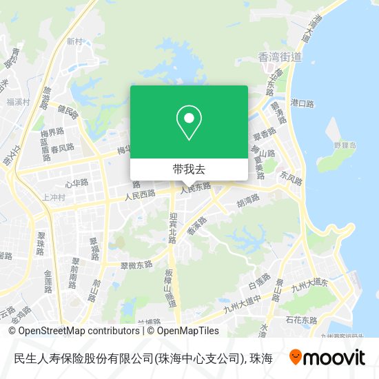 民生人寿保险股份有限公司(珠海中心支公司)地图