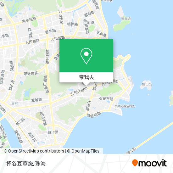 择谷豆蓉烧地图
