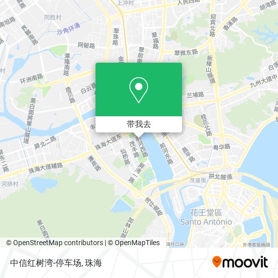 中信红树湾-停车场地图
