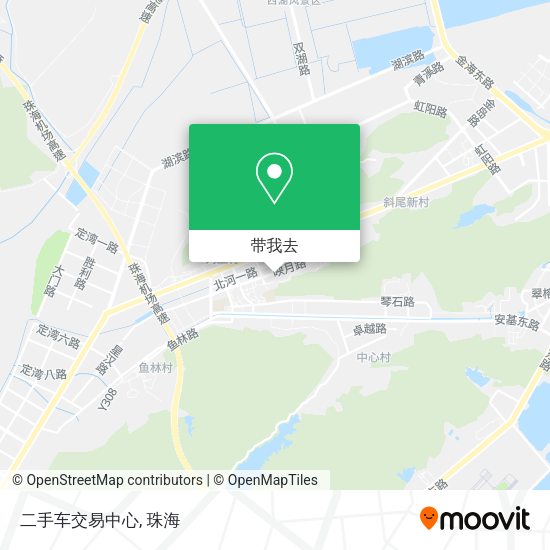 二手车交易中心地图