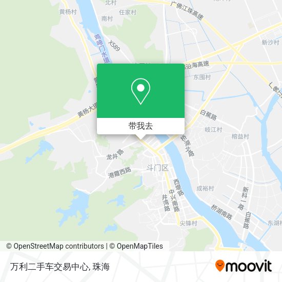 万利二手车交易中心地图