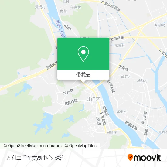 万利二手车交易中心地图