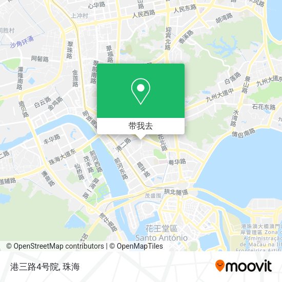 港三路4号院地图