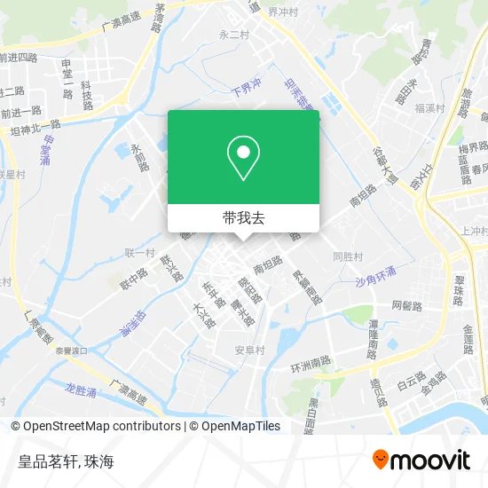 皇品茗轩地图