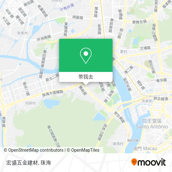 宏盛五金建材地图