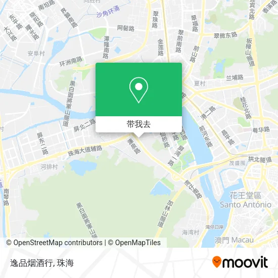 逸品烟酒行地图