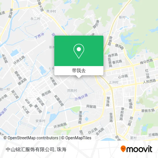 中山锦汇服饰有限公司地图