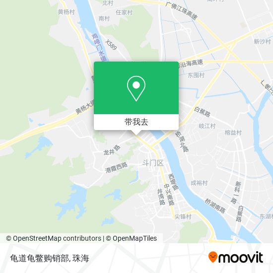 龟道龟鳖购销部地图