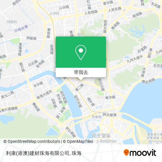 利康(港澳)建材珠海有限公司地图