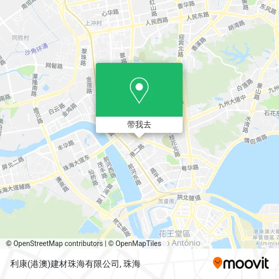 利康(港澳)建材珠海有限公司地图