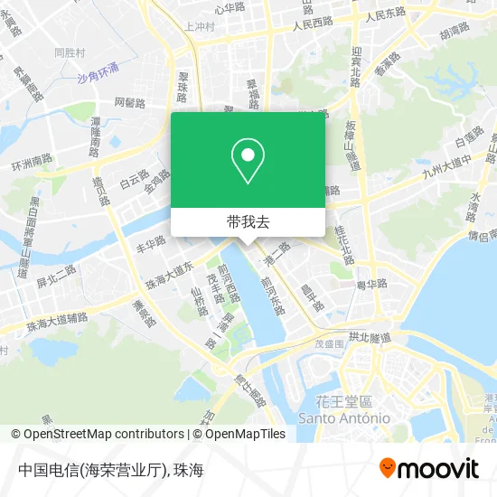 中国电信(海荣营业厅)地图