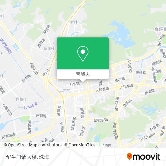 华生门诊大楼地图