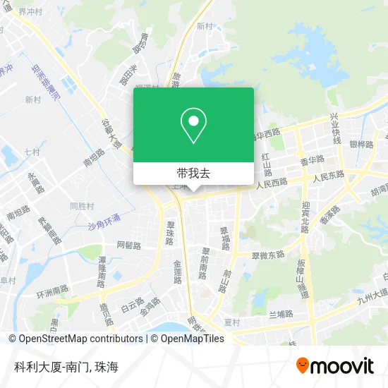 科利大厦-南门地图