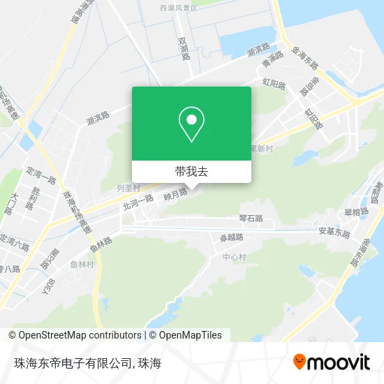 珠海东帝电子有限公司地图