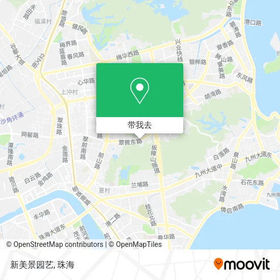 新美景园艺地图