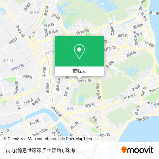 街电(德思世家家居生活馆)地图
