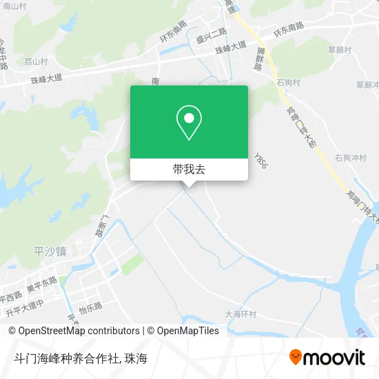 斗门海峰种养合作社地图