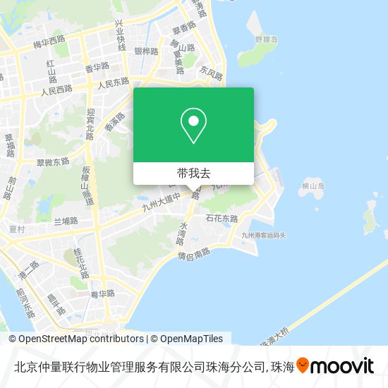 北京仲量联行物业管理服务有限公司珠海分公司地图