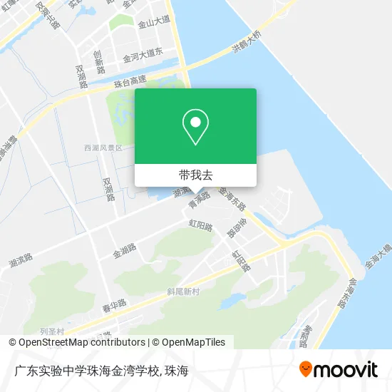 广东实验中学珠海金湾学校地图