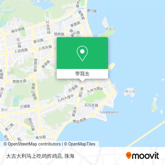大吉大利马上吃鸡炸鸡店地图