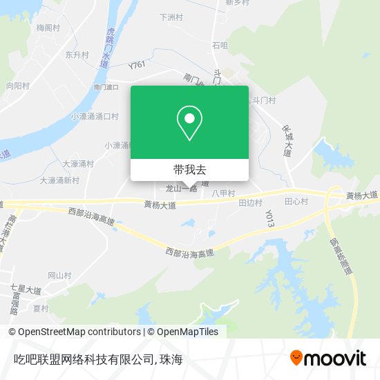 吃吧联盟网络科技有限公司地图
