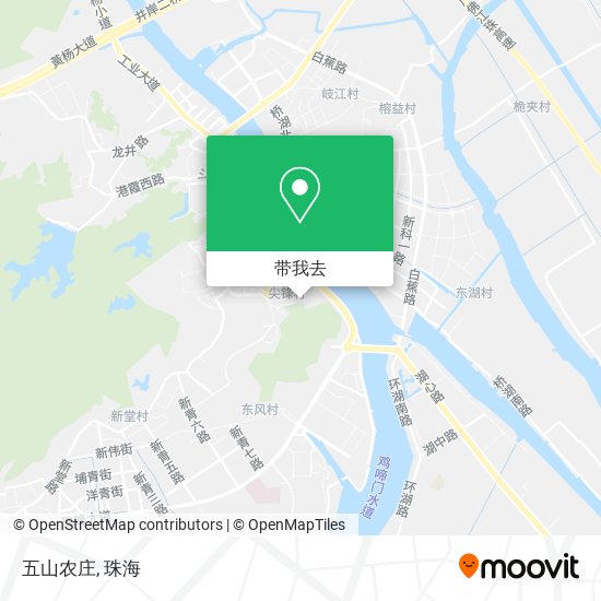 五山农庄地图