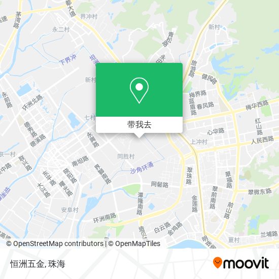 恒洲五金地图