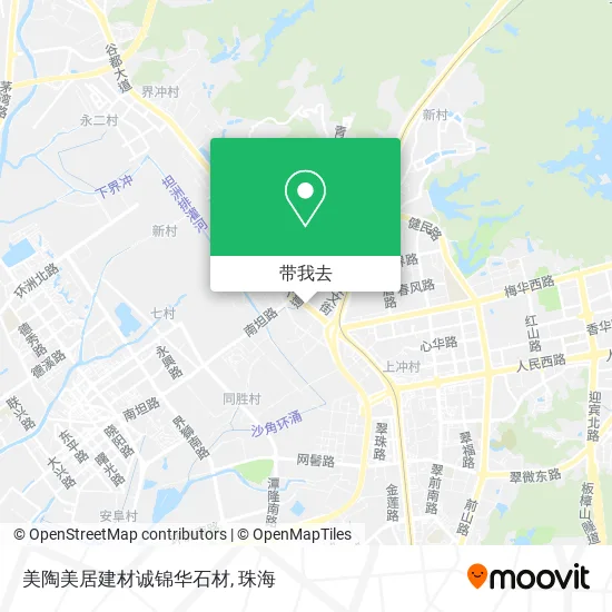 美陶美居建材诚锦华石材地图