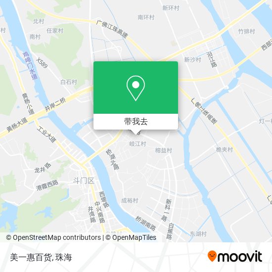 美一惠百货地图