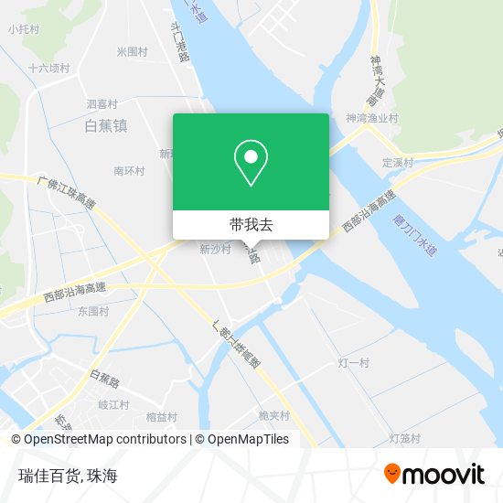 瑞佳百货地图