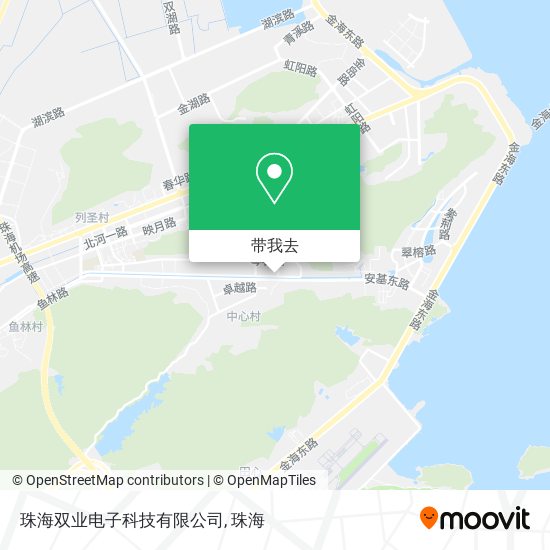 珠海双业电子科技有限公司地图