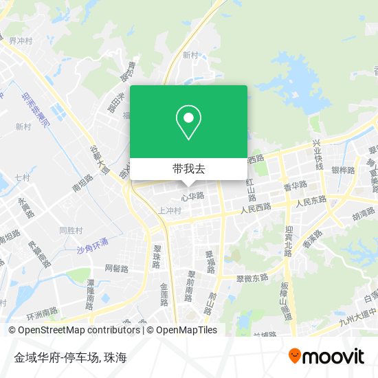 金域华府-停车场地图